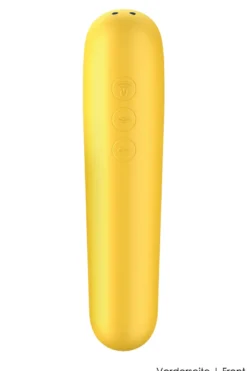 Satisfyer - Dual Love Druckwellenvibrator - Gelb
