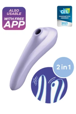 Satisfyer - Dual Pleasure Druckwellenvibrator - Lavendel