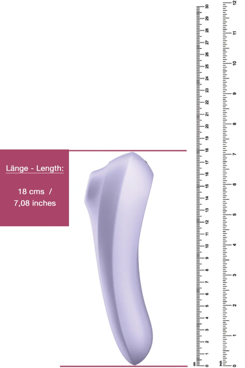 Satisfyer - Dual Pleasure Druckwellenvibrator - Lavendel