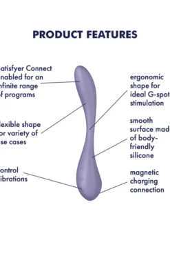 Satisfyer - G Spot Flex 5 Vibrator - Lila