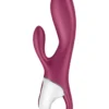 Satisfyer - Heated Affair Rabbit Vibrator - Pflaume