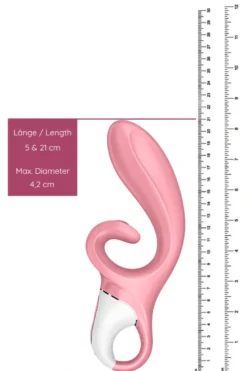 Satisfyer - Hug Me Rabbitvibrator - Rosa