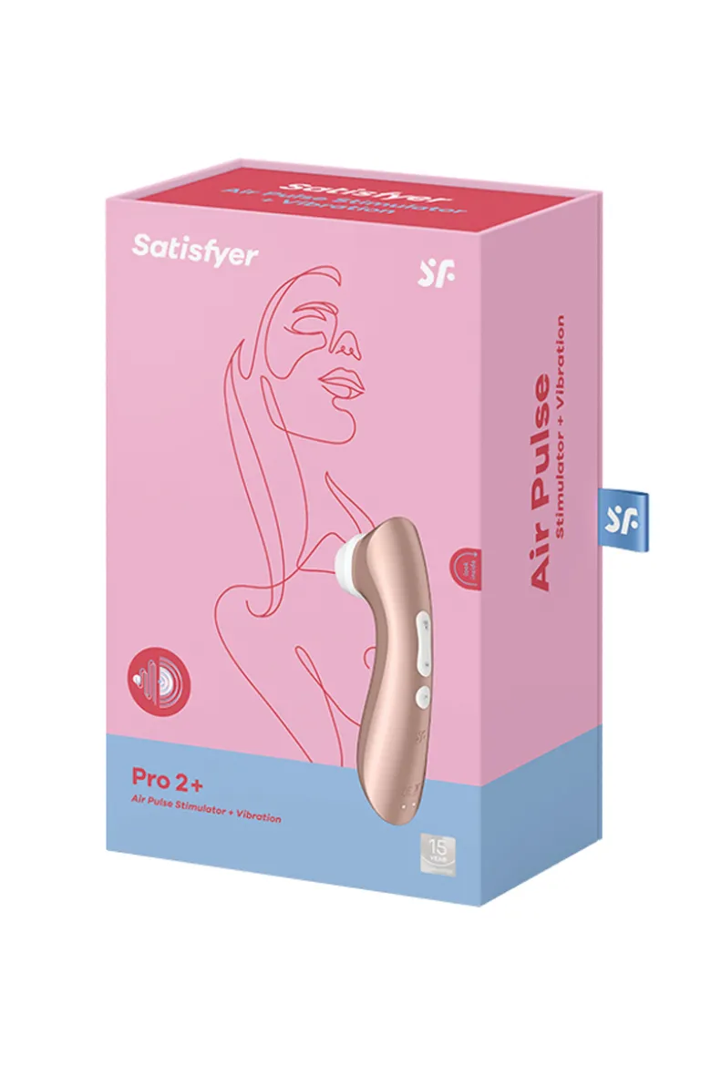 Satisfyer - Pro 2+ Druckwellenvibrator - Bronze