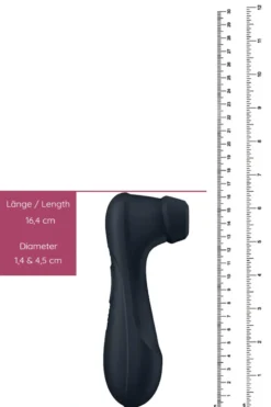 Satisfyer - Pro 2 Gen 3+ Druckwellenvibrator - Schwarz
