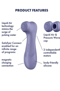 Satisfyer - Pro 2 Gen 3+ Druckwellenvibrator - Lila