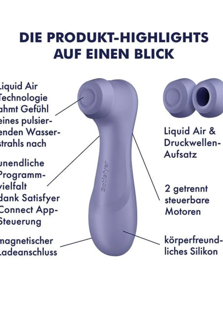 Satisfyer - Pro 2 Gen 3+ Druckwellenvibrator - Lila