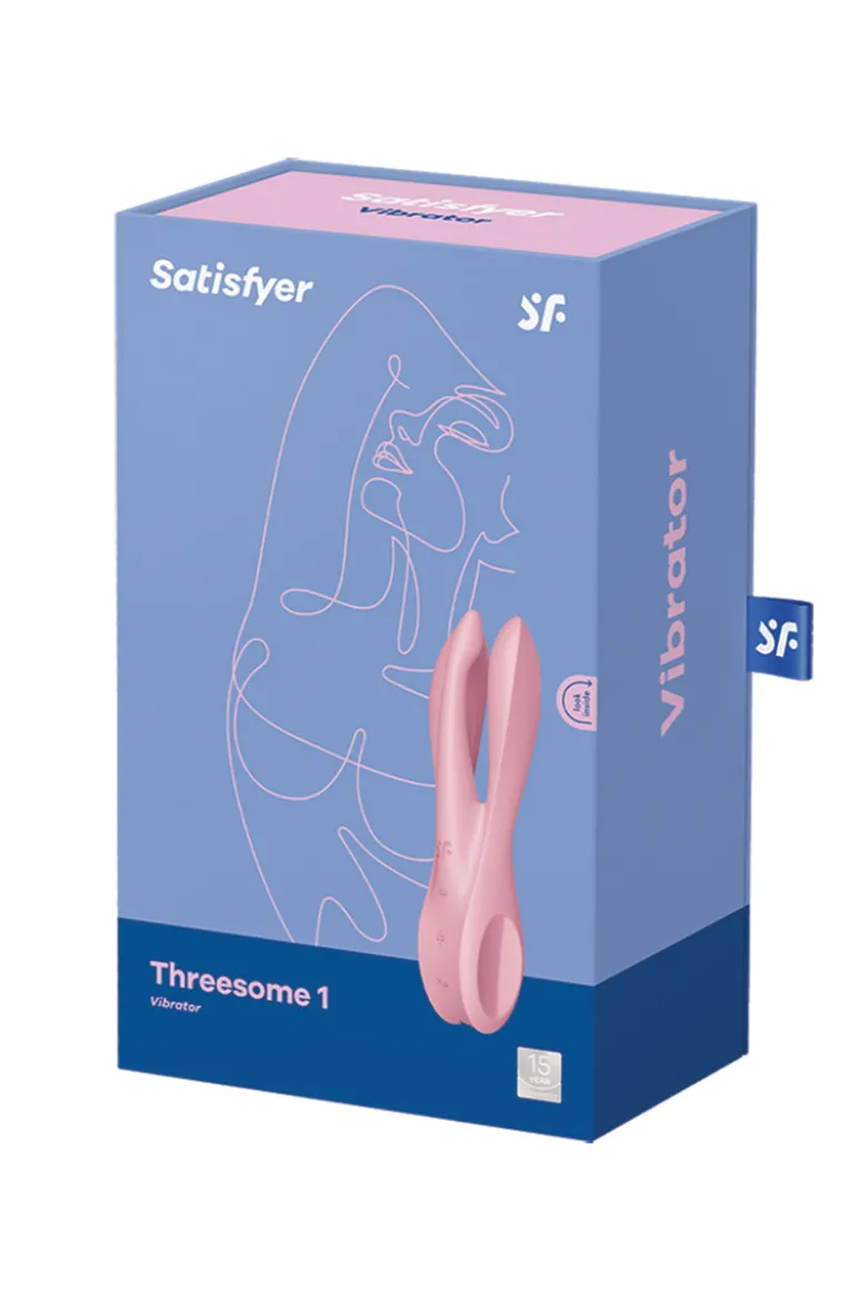 Satisfyer - Threesome 1 Vibrator - Rosa