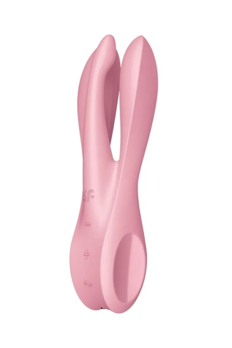 Satisfyer - Threesome 1 Vibrator - Rosa