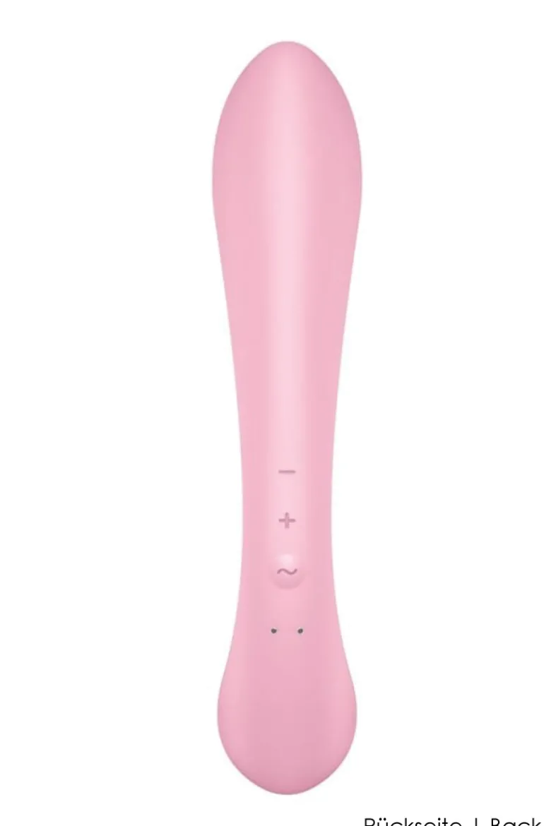 Satisfyer - Triple Oh Pink Rabbitvibrator - Rosa