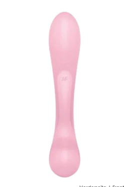 Satisfyer - Triple Oh Pink Rabbitvibrator - Rosa