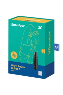 Satisfyer - Ultra Power Bullet 5 Minivibrator - Schwarz