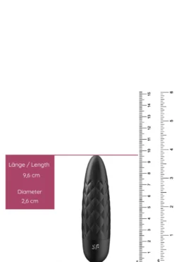 Satisfyer - Ultra Power Bullet 5 Minivibrator - Schwarz