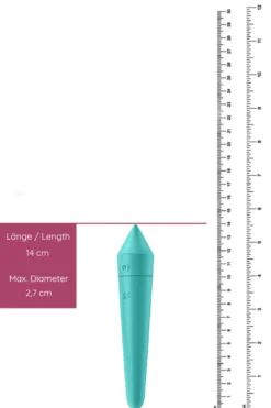 Satisfyer - Ultra Power Bullet 8 Minivibrator - Türkis