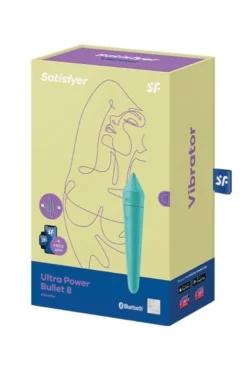 Satisfyer - Ultra Power Bullet 8 Minivibrator - Türkis
