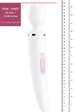 Satisfyer - Wand(er) Woman XXL Massager - Weiss Chrome