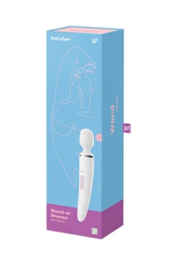 Satisfyer - Wand(er) Woman XXL Massager - Weiss Chrome