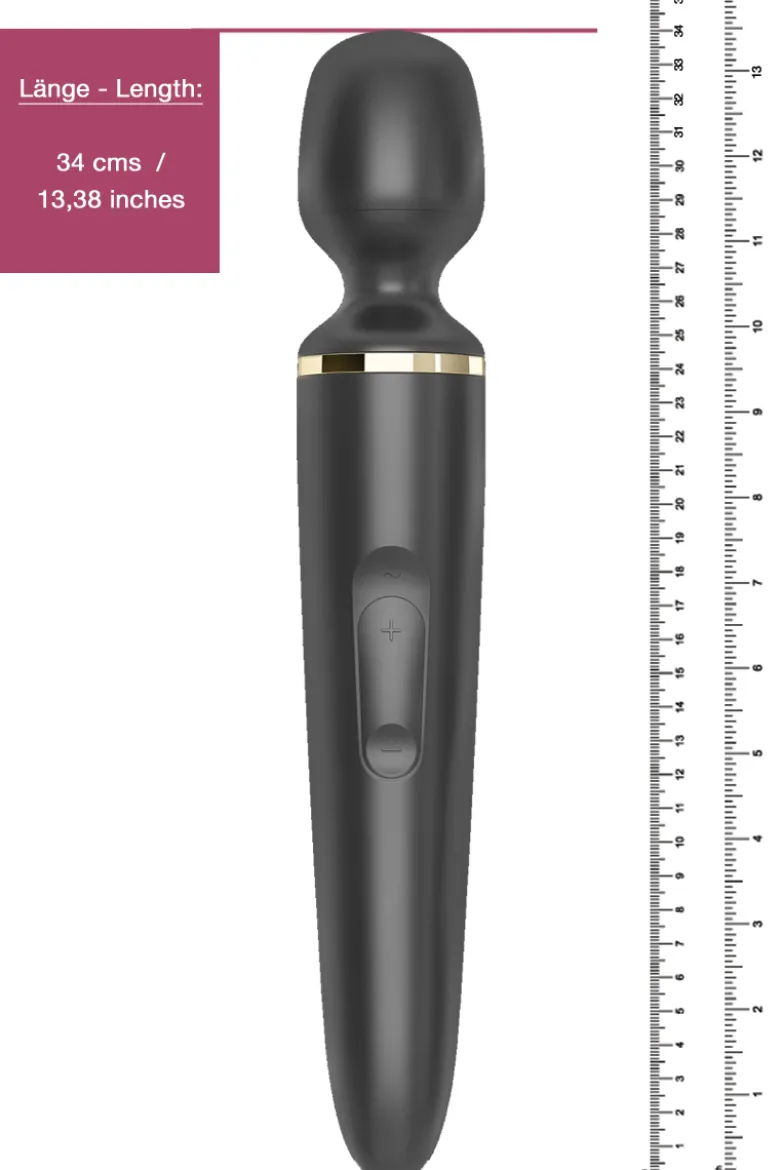 Satisfyer - Wand (er) Woman XXL Massager - Schwarz