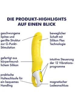 Satisfyer - Yummy Sunshine Vibrator - Gelb